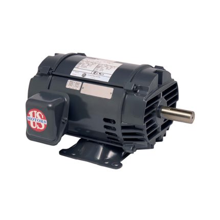 AC Motor, D5P2D, 5 HP, 1800 RPM, Three Phase, 208-230/460 & 190/380 V, 60 , 50 Hz, 184T (D5P2D)