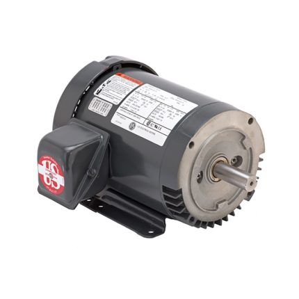 AC Motor, U14S3AC, 0.25 HP, 1200 RPM, Three Phase, 208-230/460 V, 60 Hz, 56C (U14S3AC)