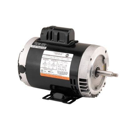 AC Motor, EU1002, 1 HP, 3600 RPM, Single Phase, 115/208-230 & 110/220 V, 60 , 50 Hz, 56J (EU1002)