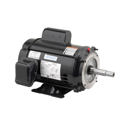AC Motor, EJM302B, 3 HP, 3600 RPM, Single Phase, 208-230 V, 60 Hz, 182JM (EJM302B)