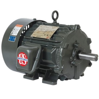AC Motor, CD7P3E, 7.5 HP, 1200 RPM, Three Phase, 230/460 & 200/400 V, 60 , 50 Hz, 254T (CD7P3E)